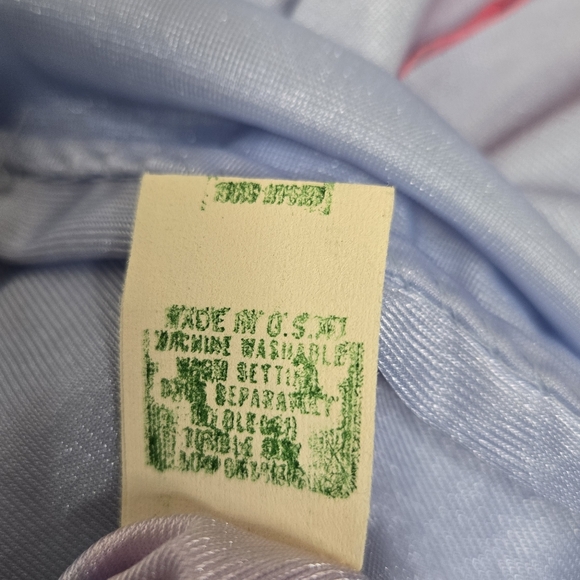 NEW Deadstock baby blue lace coquette sheer long nightgown‎ dress S/M - Picture 6 of 9